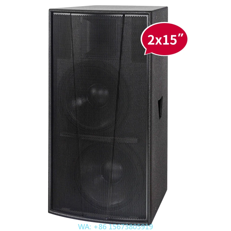 F215+ Dual 15 Inch Speaker Sound Equipment/amplifiers/speaker Passive Mid Bass Woofer Subwoofer 15 Inch Professional Speakers
F215+ Dual 15 Inch Speaker Sound Equipment/amplifiers/speaker Passive Mid Bass Woofer Subwoofer 15 Inch Professional Speakers