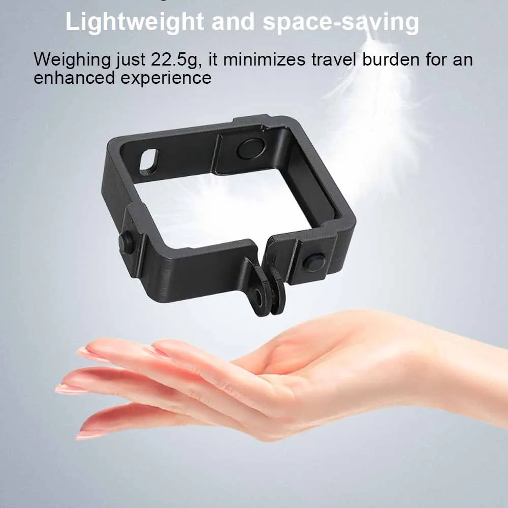 For DJI Osmo Nano Mount Adapter Protective Frame Cage Kit with Two-Claw Interface for Action Camera Tripod Selfie
For DJI Osmo Nano Mount Adapter Protective Frame Cage Kit with Two-Claw Interface for Action Camera Tripod Selfie