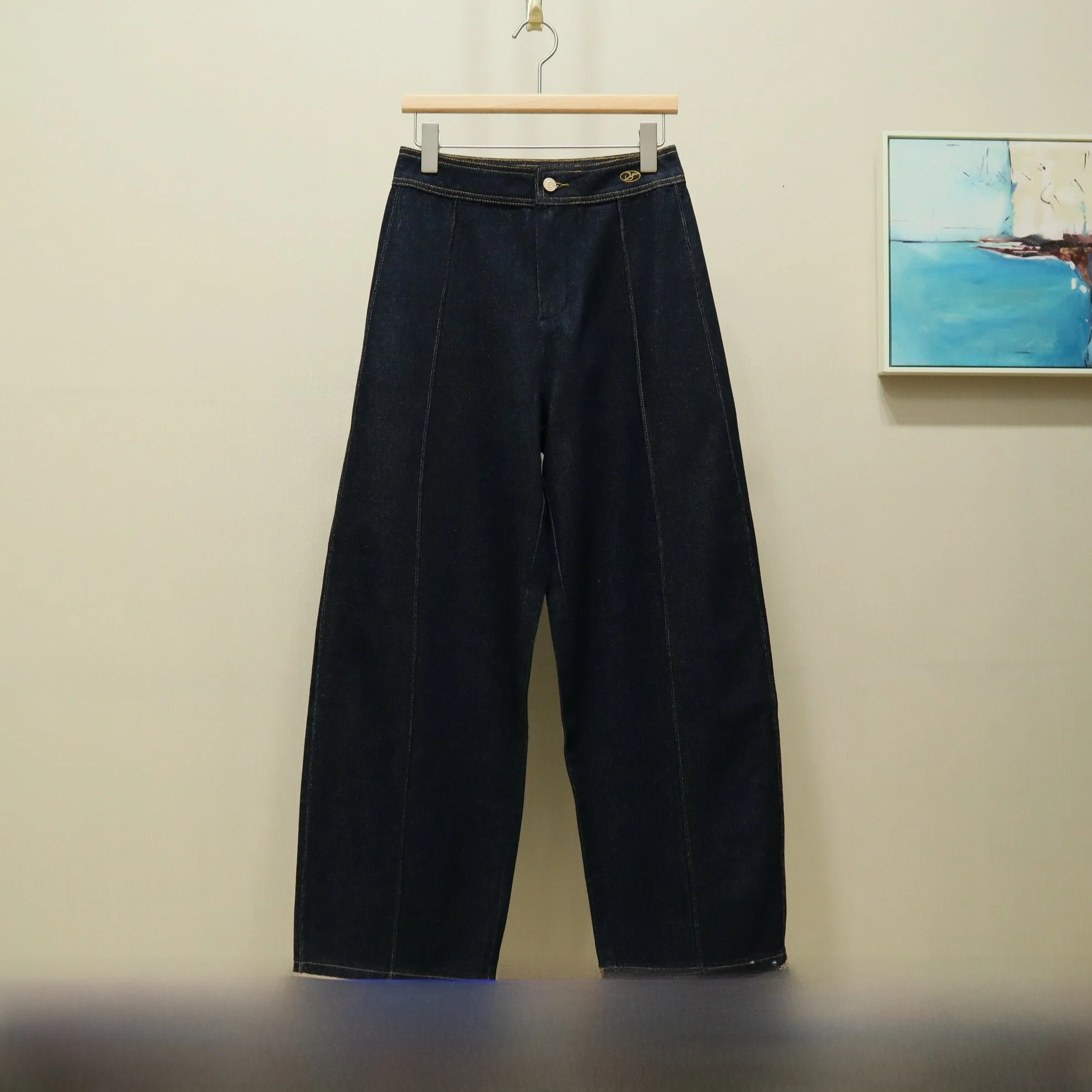 Slimming Knife Denim Jeans High Waist Casual Cotton Blend Women's Spring New Sle Faionable Comfortable Wide Leg Pants
Slimming Knife Denim Jeans High Waist Casual Cotton Blend Women's Spring New Sle Faionable Comfortable Wide Leg Pants