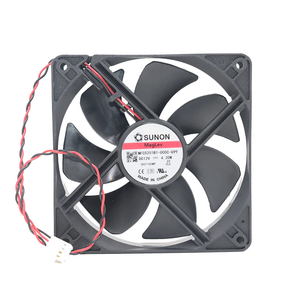 Brand new original MFC0251B1-000C-G99 12CM 12025 12V 4.20W air flow cooling fan
Brand new original MFC0251B1-000C-G99 12CM 12025 12V 4.20W air flow cooling fan