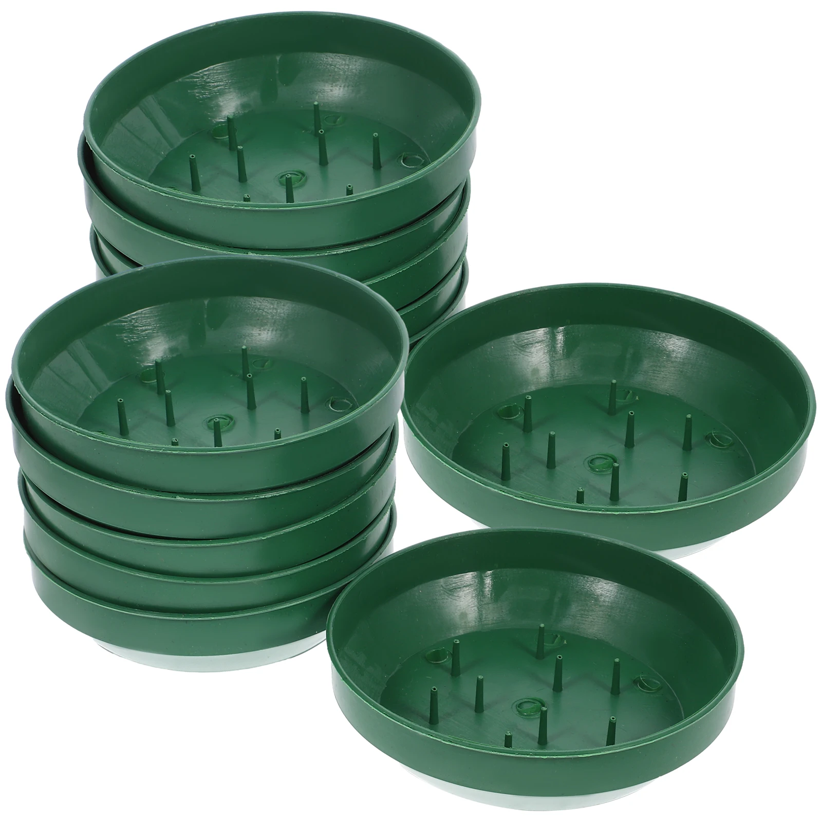 10 Pcs Round Floral Trays Foam Plates Decorative Flower Arrangement Supplies Plastic Mud Tray Gardening Accessories Wedding
10 Pcs Round Floral Trays Foam Plates Decorative Flower Arrangement Supplies Plastic Mud Tray Gardening Accessories Wedding