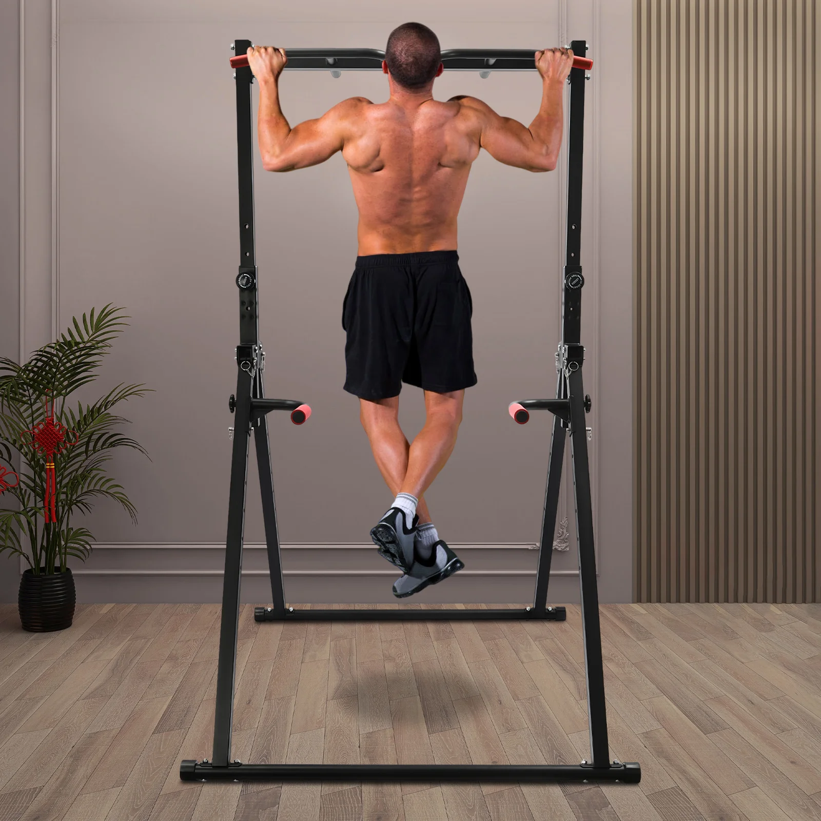 Sturdy Home Gymnastics Bar – Ideal for Pull-Ups, Dips, and More, 440lbs Capacity
Sturdy Home Gymnastics Bar – Ideal for Pull-Ups, Dips, and More, 440lbs Capacity