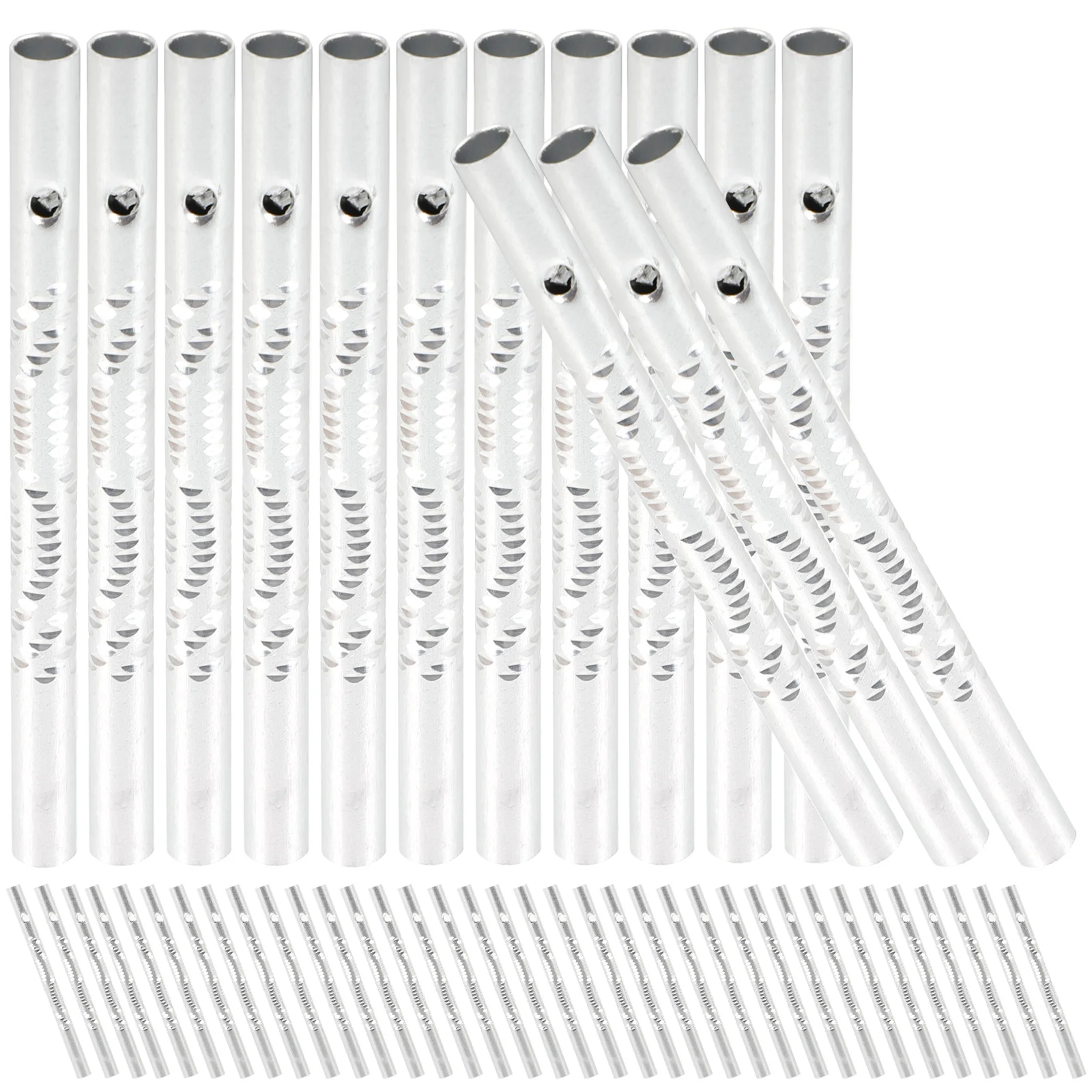 50 Pcs outside Toys Wind Chimes Bell Accessories Component DIY Silver Material Child
50 Pcs outside Toys Wind Chimes Bell Accessories Component DIY Silver Material Child