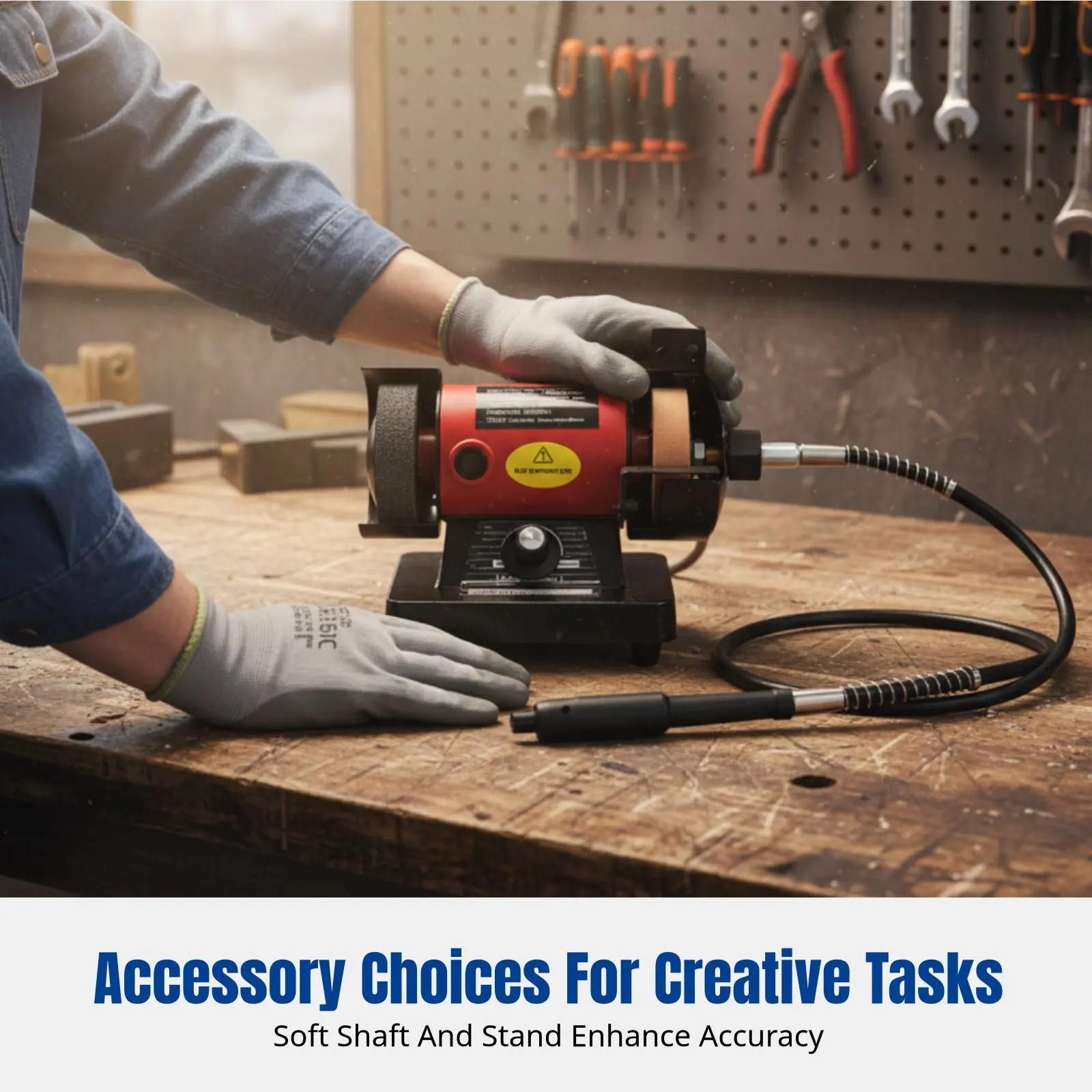 Многофункциональный мини-полировальный станок для рабочего стола, с регулируемой скоростью, для домашней мастерской, компактный, с множеством насадок
Многофункциональный мини-полировальный станок для рабочего стола, с регулируемой скоростью, для домашней мастерской, компактный, с множеством насадок