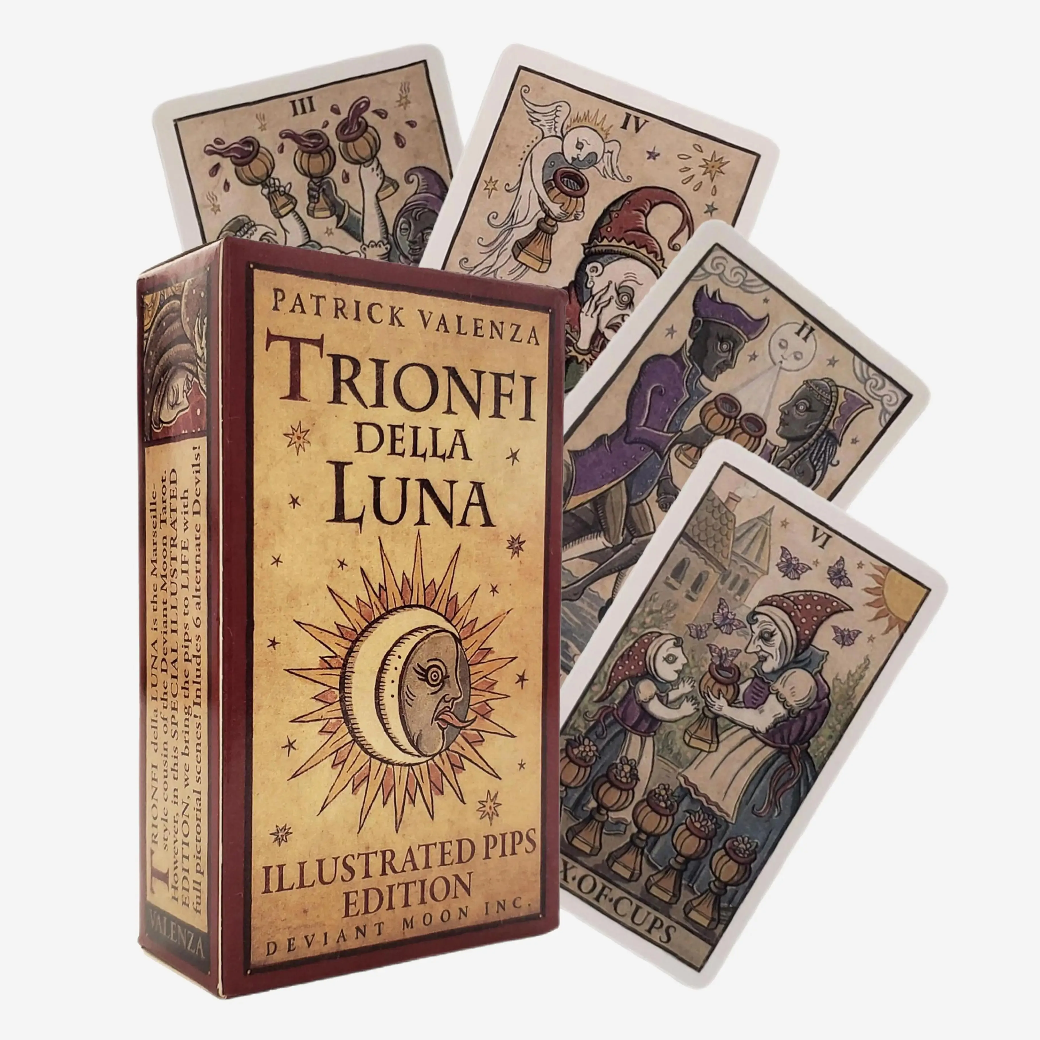 Карты Таро Trionfi Della Luna, гадание, Oracle Divination Edition, креативные карты Таро с луной, настольная игра
Карты Таро Trionfi Della Luna, гадание, Oracle Divination Edition, креативные карты Таро с луной, настольная игра