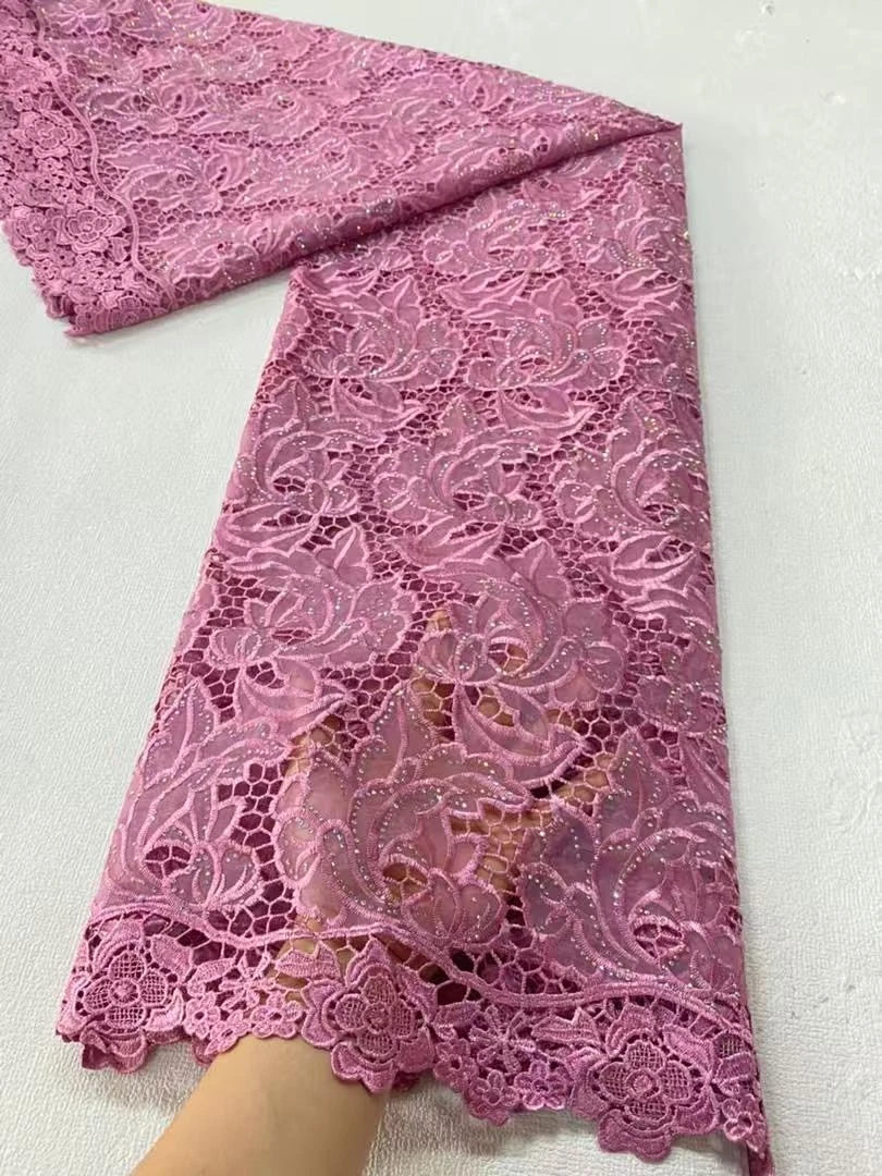 2025 African Nigerian High-Quality Embroidery Lace Fabric French Tulle Sequins Organza 5 Yards for Wedding Party Dresses JL465
2025 African Nigerian High-Quality Embroidery Lace Fabric French Tulle Sequins Organza 5 Yards for Wedding Party Dresses JL465