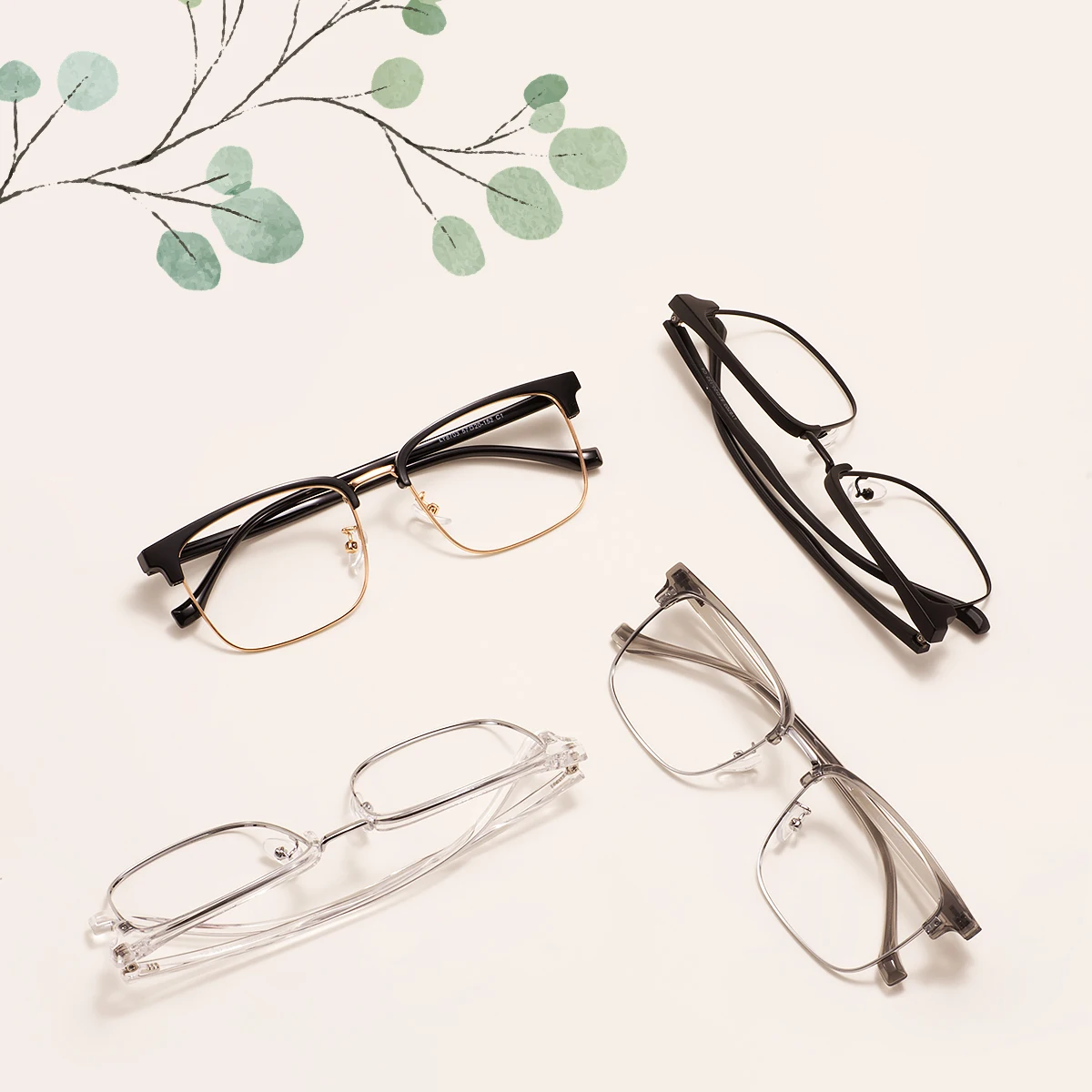 Vintage Eyeglasses TR90 Lightweight Men and Women Spectacles Frame Rectangle Browline For Medical Optical Prescription Lenses
Vintage Eyeglasses TR90 Lightweight Men and Women Spectacles Frame Rectangle Browline For Medical Optical Prescription Lenses