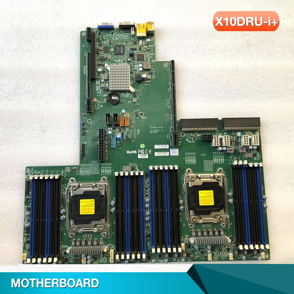 E5-2600 v4/v3 Family LGA2011 DDR4+ For Supermicro Server Motherboard X10DRU-i+
E5-2600 v4/v3 Family LGA2011 DDR4+ For Supermicro Server Motherboard X10DRU-i+