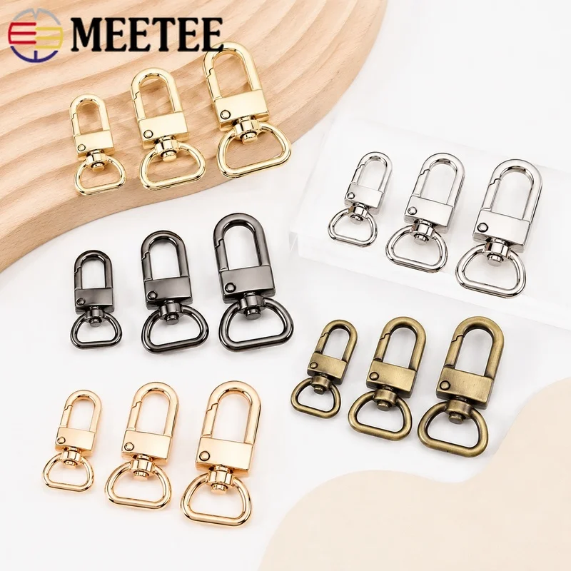10/20Pcs 13/16/19mm Metal Swivel Lobster Clasp Snap Hooks with D Ring for Bag Strap Dog Collar Keychain Hardware Accessory Kit
10/20Pcs 13/16/19mm Metal Swivel Lobster Clasp Snap Hooks with D Ring for Bag Strap Dog Collar Keychain Hardware Accessory Kit