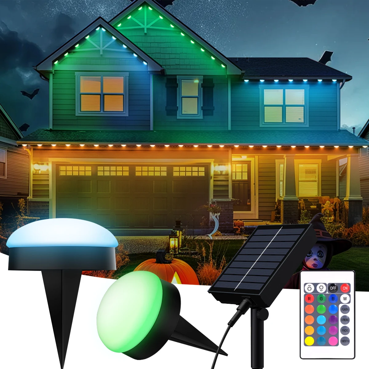 Outdoor Solar Ground Lights Valentines Day Eave Decorations Solar Pathway Walkway Lights with Remote Control Landscape Lighting 
Outdoor Solar Ground Lights Valentines Day Eave Decorations Solar Pathway Walkway Lights with Remote Control Landscape Lighting