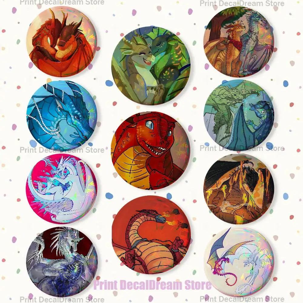 W-Wings of F-Fire Dragon Badges Creative Tinplate Button Pins Brooch Creative Quotes Badge Clothes Backpack Jewelry Gift
W-Wings of F-Fire Dragon Badges Creative Tinplate Button Pins Brooch Creative Quotes Badge Clothes Backpack Jewelry Gift