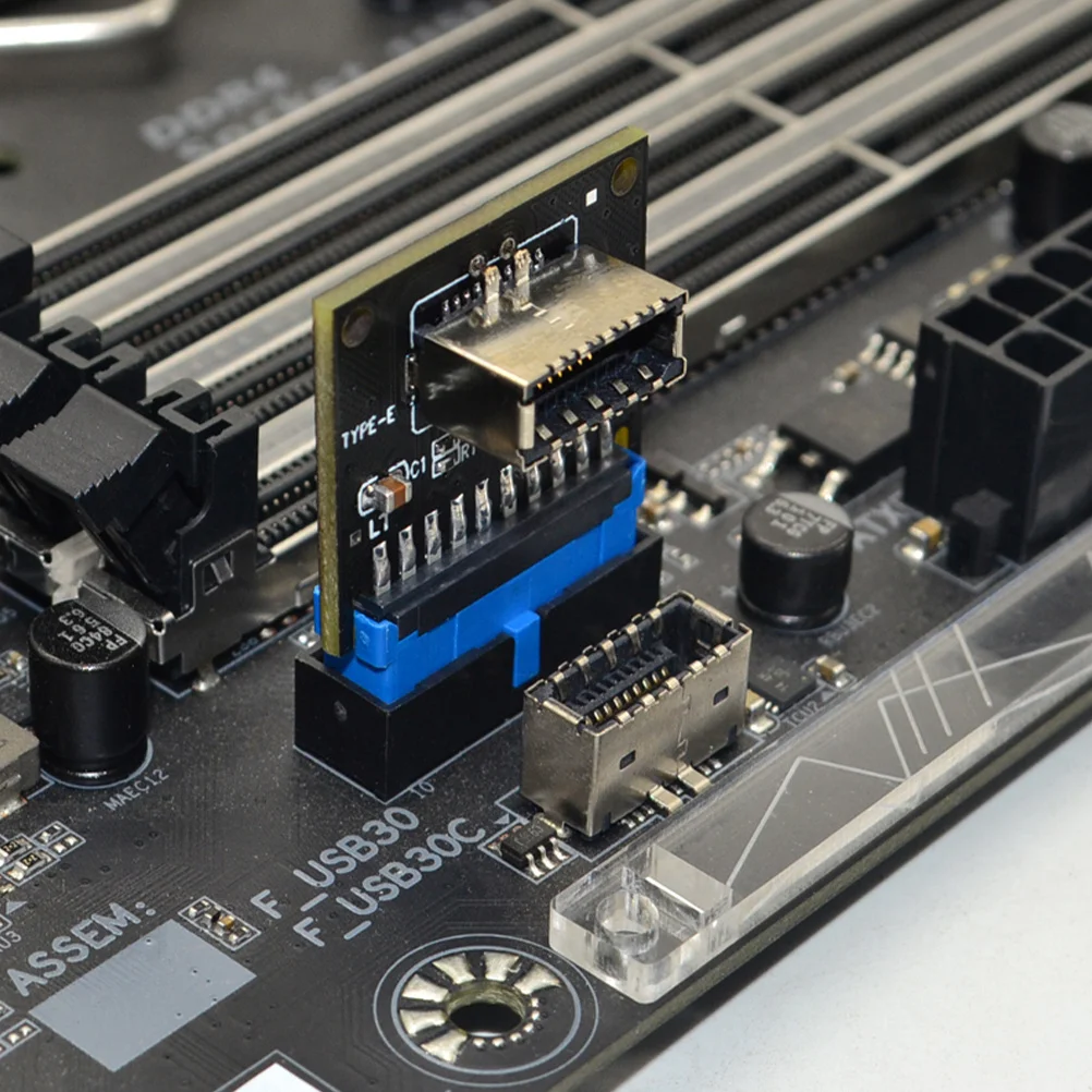 Usb3.0 Front 19pin to 3.2 Type- -Key 9pin to 20pin Adapter High Speed Data Transfer Multifunctional Durable Plug Play
Usb3.0 Front 19pin to 3.2 Type- -Key 9pin to 20pin Adapter High Speed Data Transfer Multifunctional Durable Plug Play