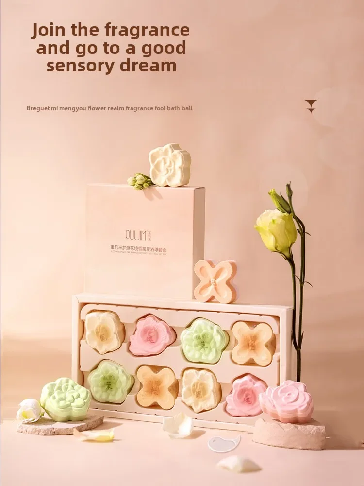 SGF foot soaking ball foot bath essential oil fragrance gift box hand gift for girls
SGF foot soaking ball foot bath essential oil fragrance gift box hand gift for girls