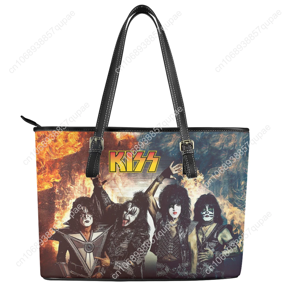 Kiss Rock Band Custom Handbag Womens Retro Street Mens Personalized Tote Bag Shoulder Bag Business Leather Purse Travel Bag Gift
Kiss Rock Band Custom Handbag Womens Retro Street Mens Personalized Tote Bag Shoulder Bag Business Leather Purse Travel Bag Gift