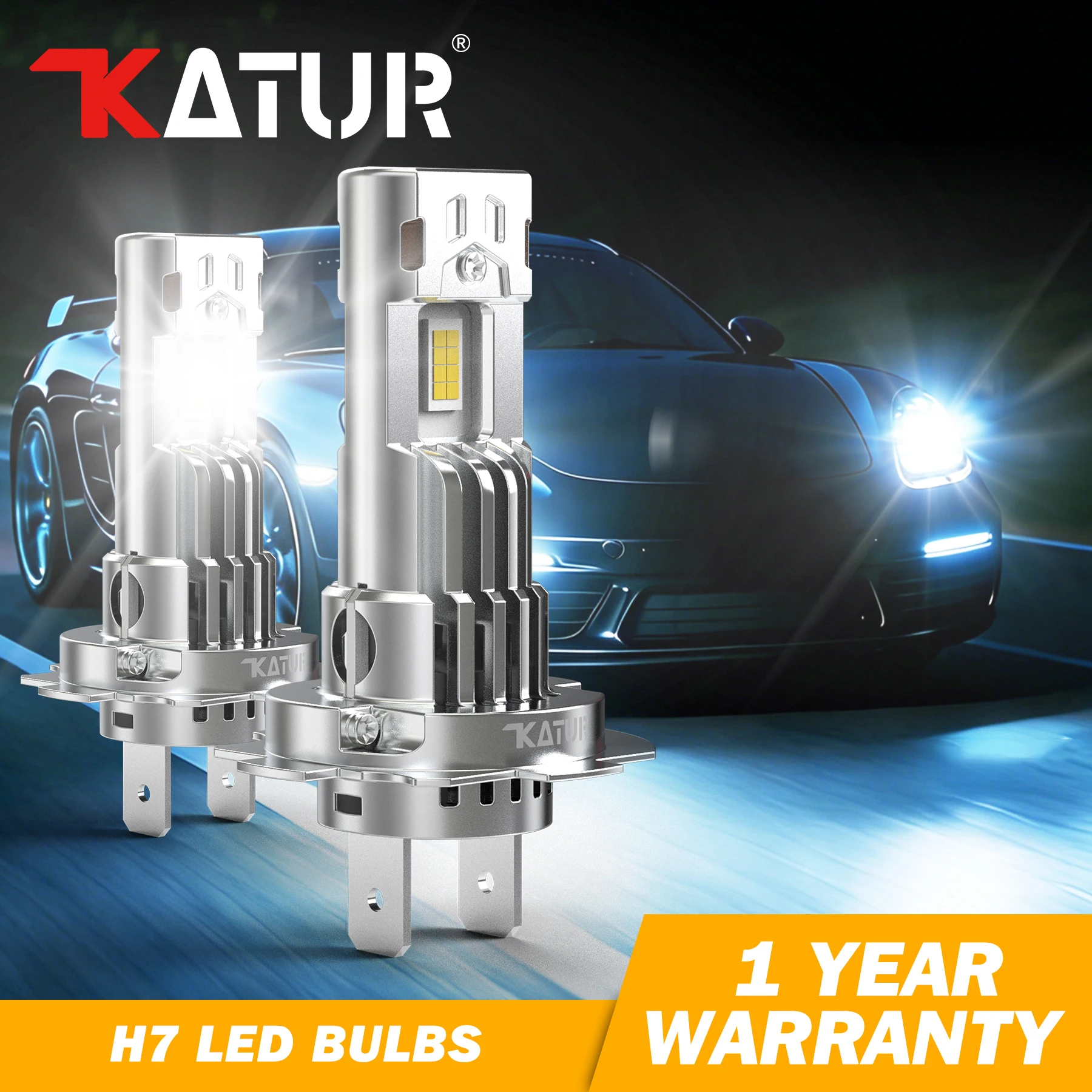 Katur 2pcs H7 Car Led Headlight with Fan No Adapter Required For Honda Civic VW Jetta Subaru Forester Kawasaki Versys 650 1000
Katur 2pcs H7 Car Led Headlight with Fan No Adapter Required For Honda Civic VW Jetta Subaru Forester Kawasaki Versys 650 1000