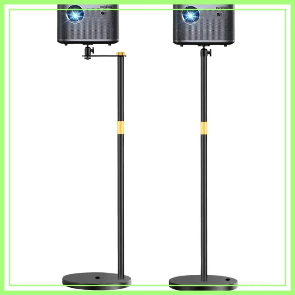 360° Swivel Projector Stand, Height Adjustable, Wall Mount Bracket for Home Office Video DVR Camera
360° Swivel Projector Stand, Height Adjustable, Wall Mount Bracket for Home Office Video DVR Camera