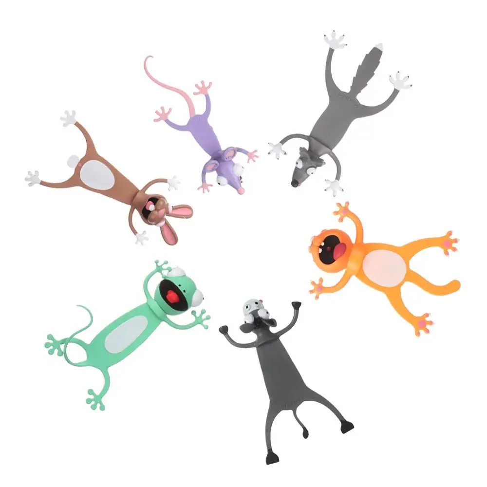 Cat PVC Creative Funny Bookmarks School Supplies Cartoon Animal Style Book Markers
Cat PVC Creative Funny Bookmarks School Supplies Cartoon Animal Style Book Markers