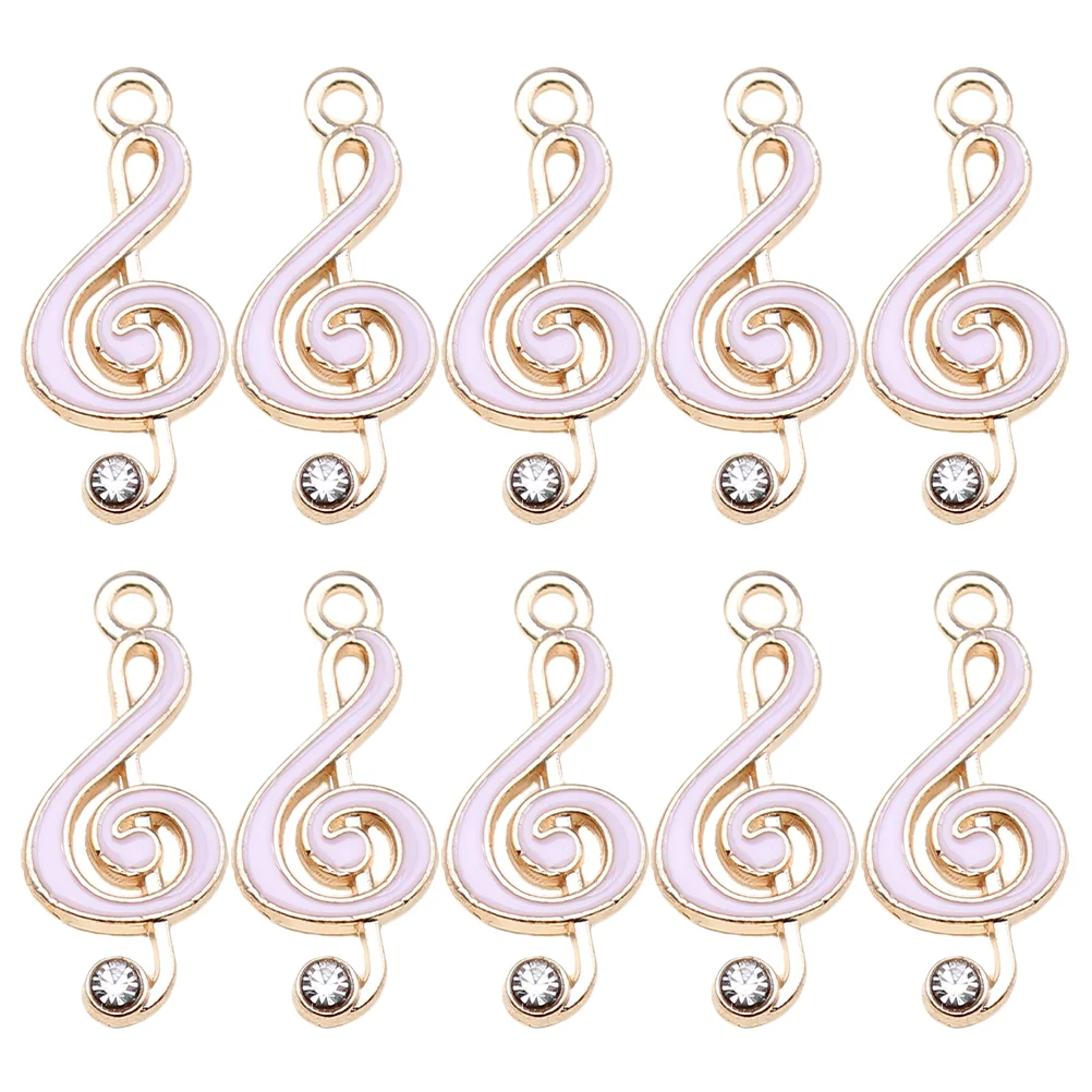 10 Pcs Musical Note Pendant Charm Decorative Notes Charms DIY Symbol Alloy for Jewelry Making Fine Texture
10 Pcs Musical Note Pendant Charm Decorative Notes Charms DIY Symbol Alloy for Jewelry Making Fine Texture