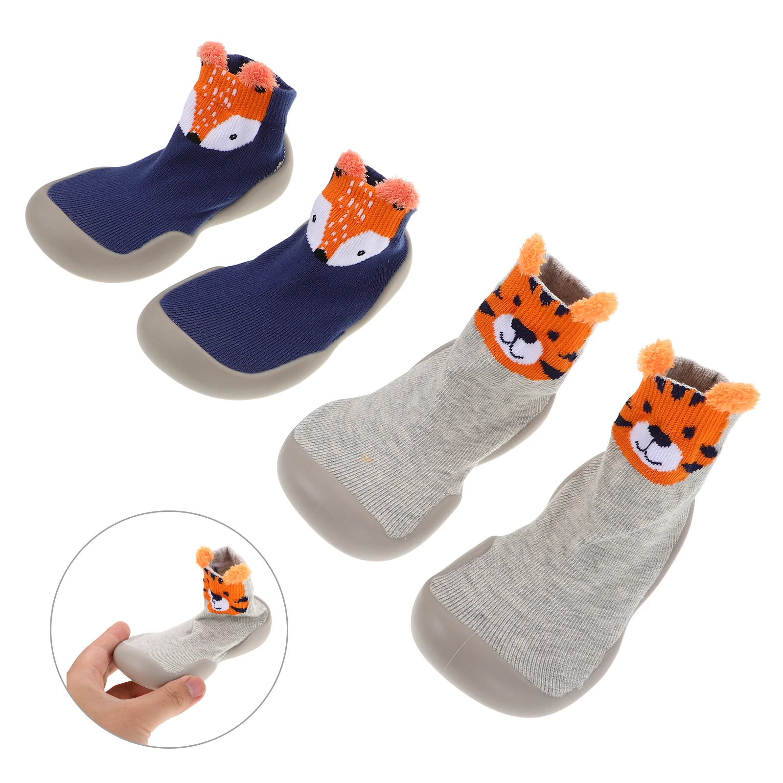 2Pairs Baby Toddler Soft Sole First Walking Shoes Breathable Sock Shoes Non Slip Indoor Outdoor Infant Slipper Socks
2Pairs Baby Toddler Soft Sole First Walking Shoes Breathable Sock Shoes Non Slip Indoor Outdoor Infant Slipper Socks