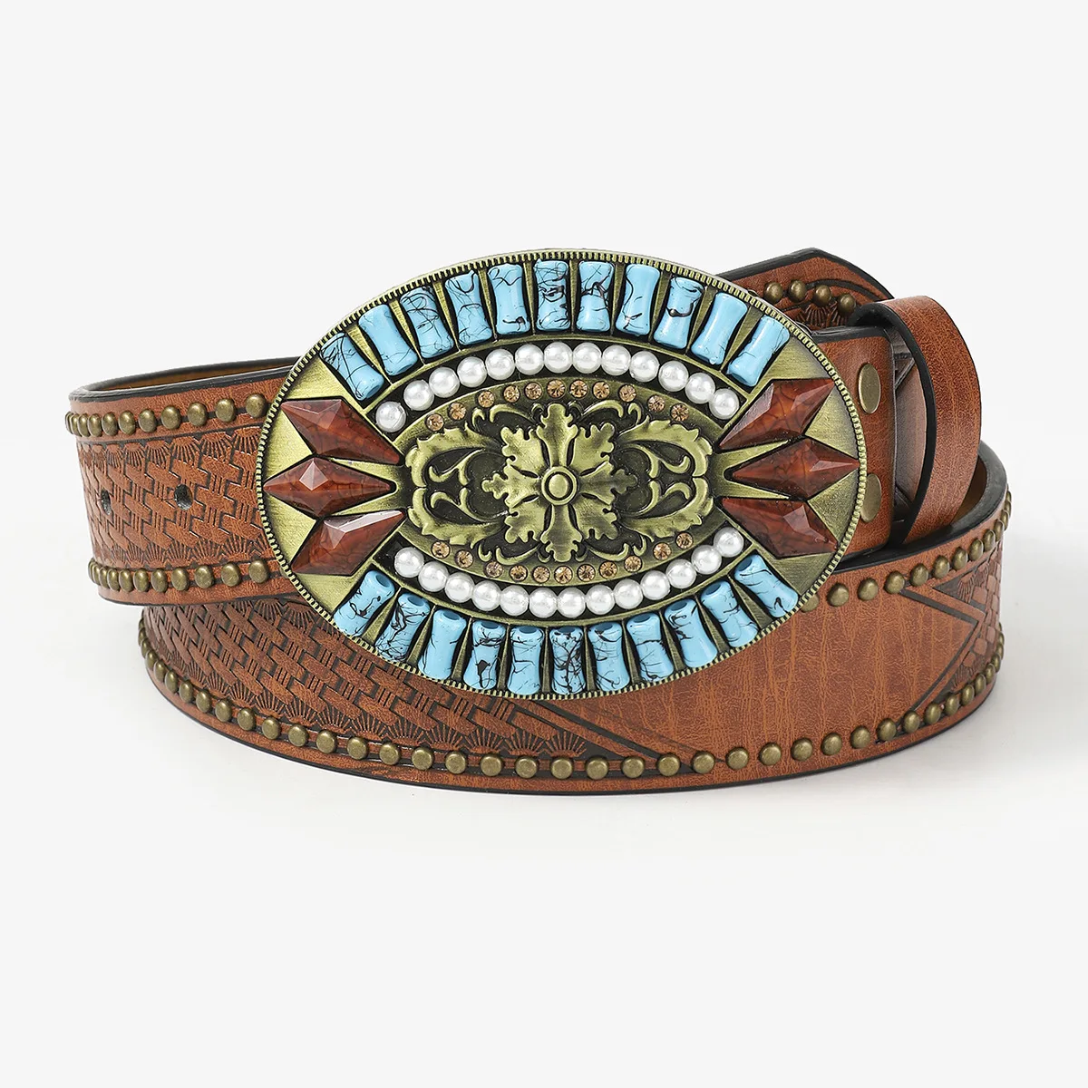 Women’s western buckle Belt Lady maxi dress beads decoration belt unisex denim buckle vintage rivet Diamond belt for jeans
Women’s western buckle Belt Lady maxi dress beads decoration belt unisex denim buckle vintage rivet Diamond belt for jeans