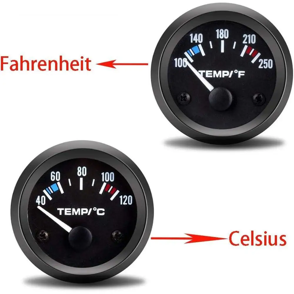 Vehicle Meter 12V Automobile Car 2" 52mm Digital Water Temperature Gauge Black White Shell
Vehicle Meter 12V Automobile Car 2" 52mm Digital Water Temperature Gauge Black White Shell