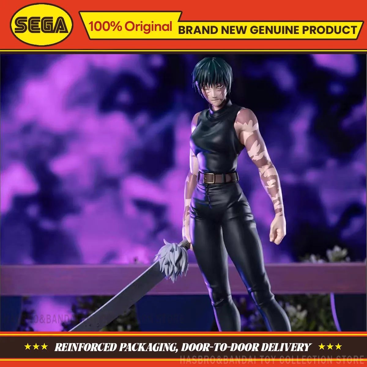 Оригинальные игрушки SEGA: Коллекционная аниме-фигурка Jujutsu Kaisen XStellar Zenin Maki, модель-украшение, подарки
Оригинальные игрушки SEGA: Коллекционная аниме-фигурка Jujutsu Kaisen XStellar Zenin Maki, модель-украшение, подарки