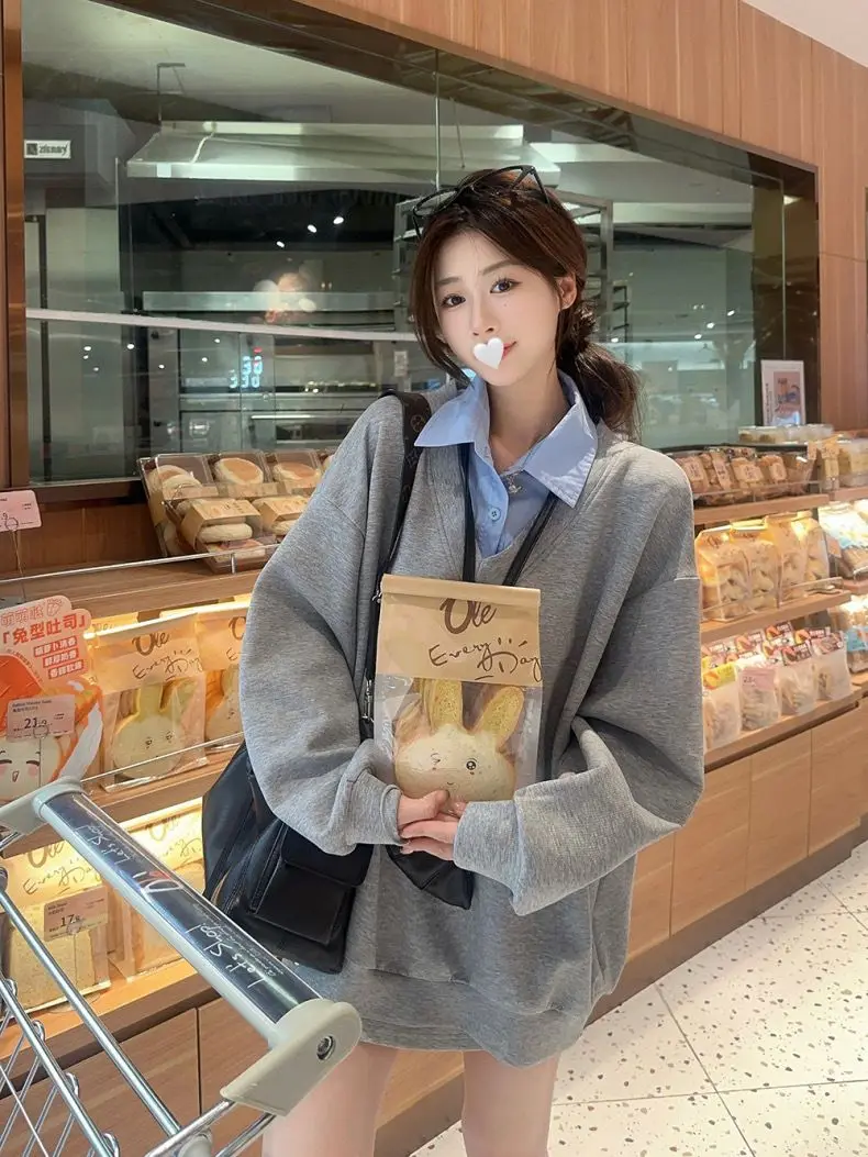 Толстовки женская рождественская одежда молодежная Popluar полумолния осень-зима толстовка утепленный трикотаж весна ретро
Толстовки женская рождественская одежда молодежная Popluar полумолния осень-зима толстовка утепленный трикотаж весна ретро