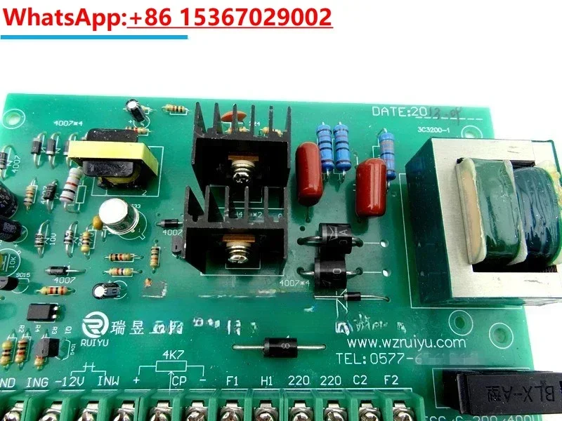 Новая плата управления скоростью двигателя постоянного тока TSC/G, плата управления скоростью двигателя постоянного тока (TSC/G-200 Вт/400 Вт) 
Новая плата управления скоростью двигателя постоянного тока TSC/G, плата управления скоростью двигателя постоянного тока (TSC/G-200 Вт/400 Вт)