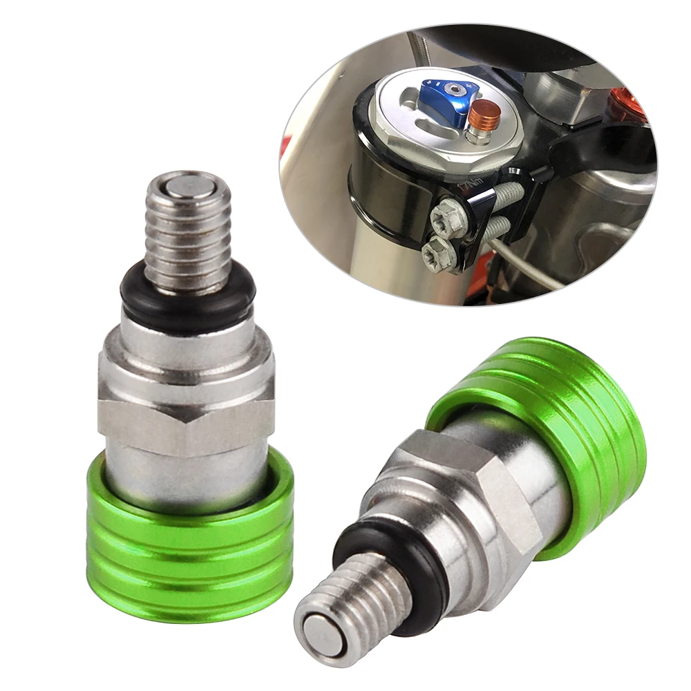 M5x0.8 Fork Air Bleeder For Kawasaki KX250F KX KLX KDX 65 85 125 140 250 450 KDX220 KDX200 KLX450R KLX650R Honda Suzuki Yamaha
M5x0.8 Fork Air Bleeder For Kawasaki KX250F KX KLX KDX 65 85 125 140 250 450 KDX220 KDX200 KLX450R KLX650R Honda Suzuki Yamaha