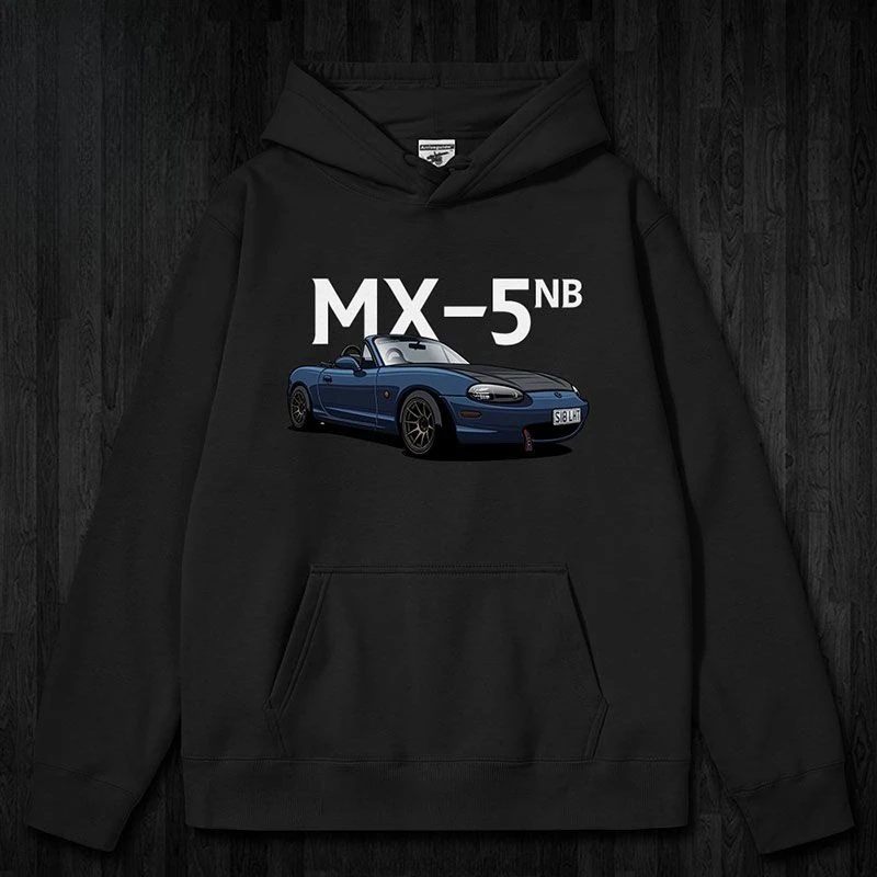 JDM Classic Sports Car MX-5 Modified Racing Hooded Sweater Men's and Women's Autumn and Winter Casual Loose Crew Neck Sweater
JDM Classic Sports Car MX-5 Modified Racing Hooded Sweater Men's and Women's Autumn and Winter Casual Loose Crew Neck Sweater