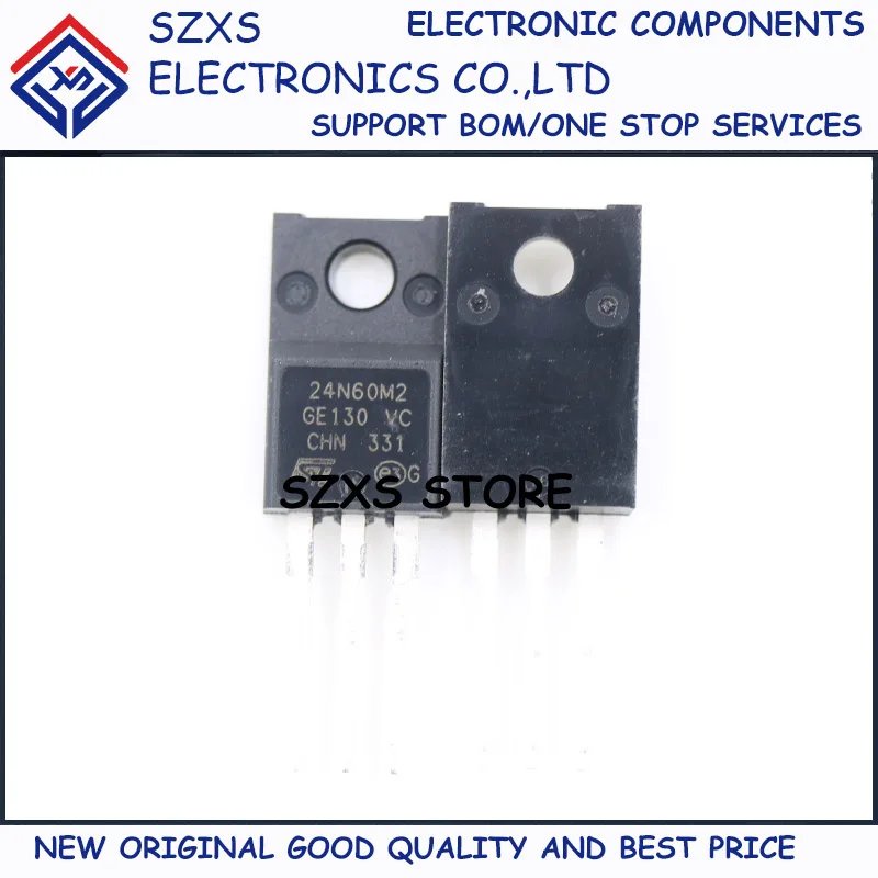 New Original 10Pcs 24N60M2 STF24N60M2 TO-220F 600V 24A MOSFET Field Effect Transistor In Stock Good Quality
New Original 10Pcs 24N60M2 STF24N60M2 TO-220F 600V 24A MOSFET Field Effect Transistor In Stock Good Quality