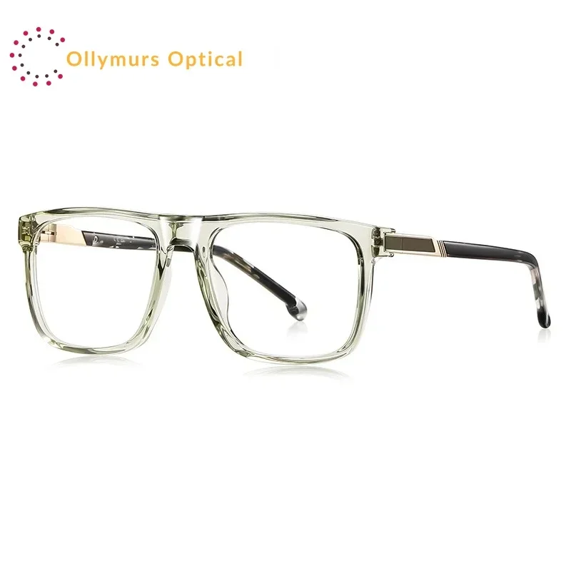 Ollymurs New Large Men's Anti-Blue Light Glasses Frame Fashionable Design Unique Simple Customizable Prescription LS225
Ollymurs New Large Men's Anti-Blue Light Glasses Frame Fashionable Design Unique Simple Customizable Prescription LS225