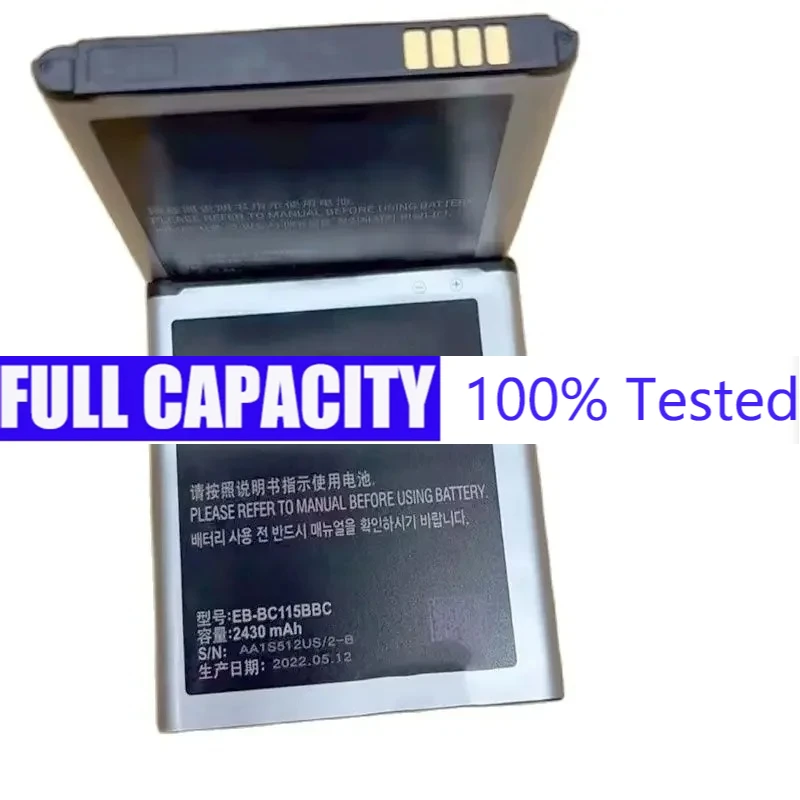 Battery EB-BC115BBC EB-BC115BBE For Samsung GALAXY K Zoom SM-C1116 C1158 C1115 EB-BC115BBE 2430mA
Battery EB-BC115BBC EB-BC115BBE For Samsung GALAXY K Zoom SM-C1116 C1158 C1115 EB-BC115BBE 2430mA