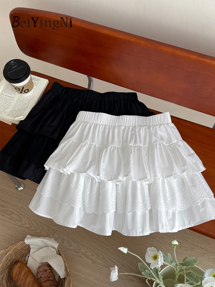 Летние сексуальные юбки-туту Beiyingni в стиле Y2K для женщин, с кружевными вставками, милые, в стиле Hotgirl, белые, многоярусные, в балетном стиле
Летние сексуальные юбки-туту Beiyingni в стиле Y2K для женщин, с кружевными вставками, милые, в стиле Hotgirl, белые, многоярусные, в балетном стиле