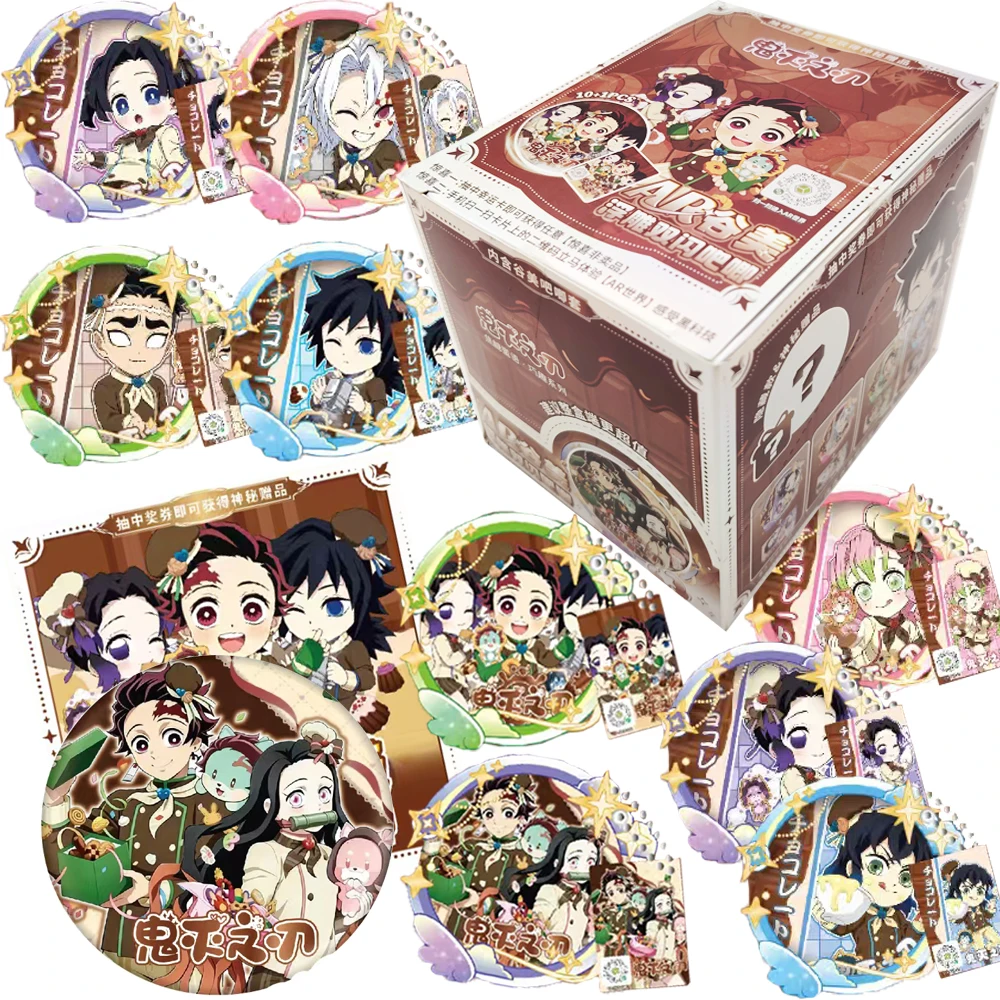 Trendy Anime Demon Slayer 75mm AR Badges Flash Cards Collection Sweet Cute Exquisite Design Bags Accessories Kids Favorite Gifts
Trendy Anime Demon Slayer 75mm AR Badges Flash Cards Collection Sweet Cute Exquisite Design Bags Accessories Kids Favorite Gifts