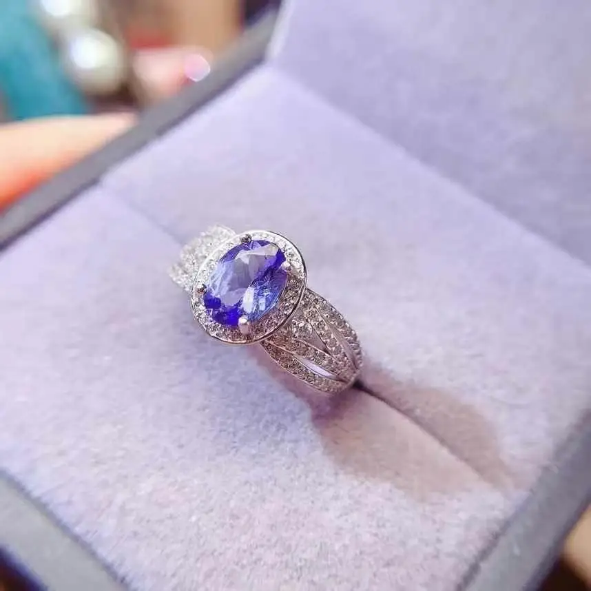 Simple Elegant 100% Natural Real Tanzanite luxury Ring ring Free shipping gemstone 925 sterling silver Fine jewelry
Simple Elegant 100% Natural Real Tanzanite luxury Ring ring Free shipping gemstone 925 sterling silver Fine jewelry