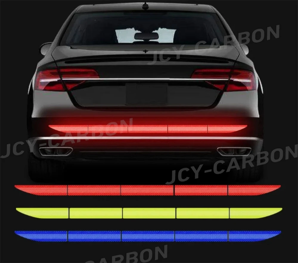 Car Sticker Reflective Warning Safety Tape Anti Collision Automobile Trunk Car Exterior Decoration
Car Sticker Reflective Warning Safety Tape Anti Collision Automobile Trunk Car Exterior Decoration