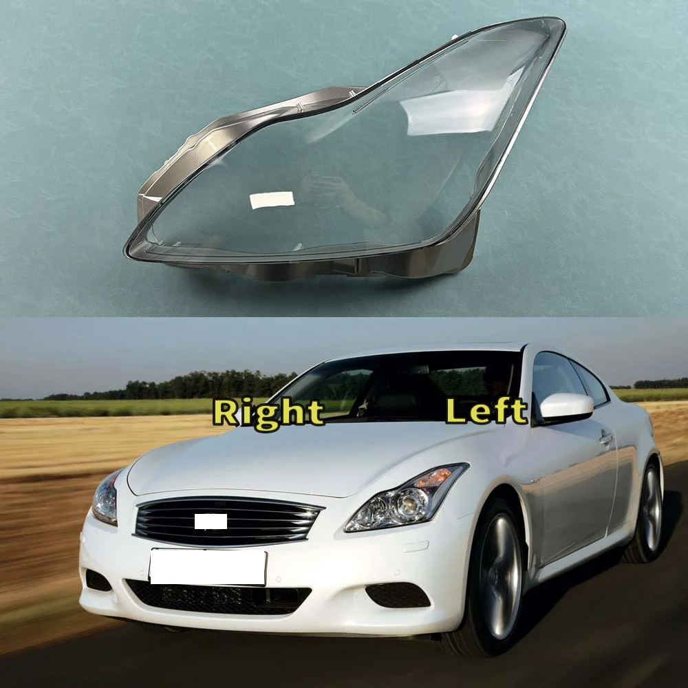 For Infiniti G series 2 Door Coupe G37 2009-2015 Car Accessories Headlight Protective Cover Plexiglass Headlamp Shell Lampshade
For Infiniti G series 2 Door Coupe G37 2009-2015 Car Accessories Headlight Protective Cover Plexiglass Headlamp Shell Lampshade