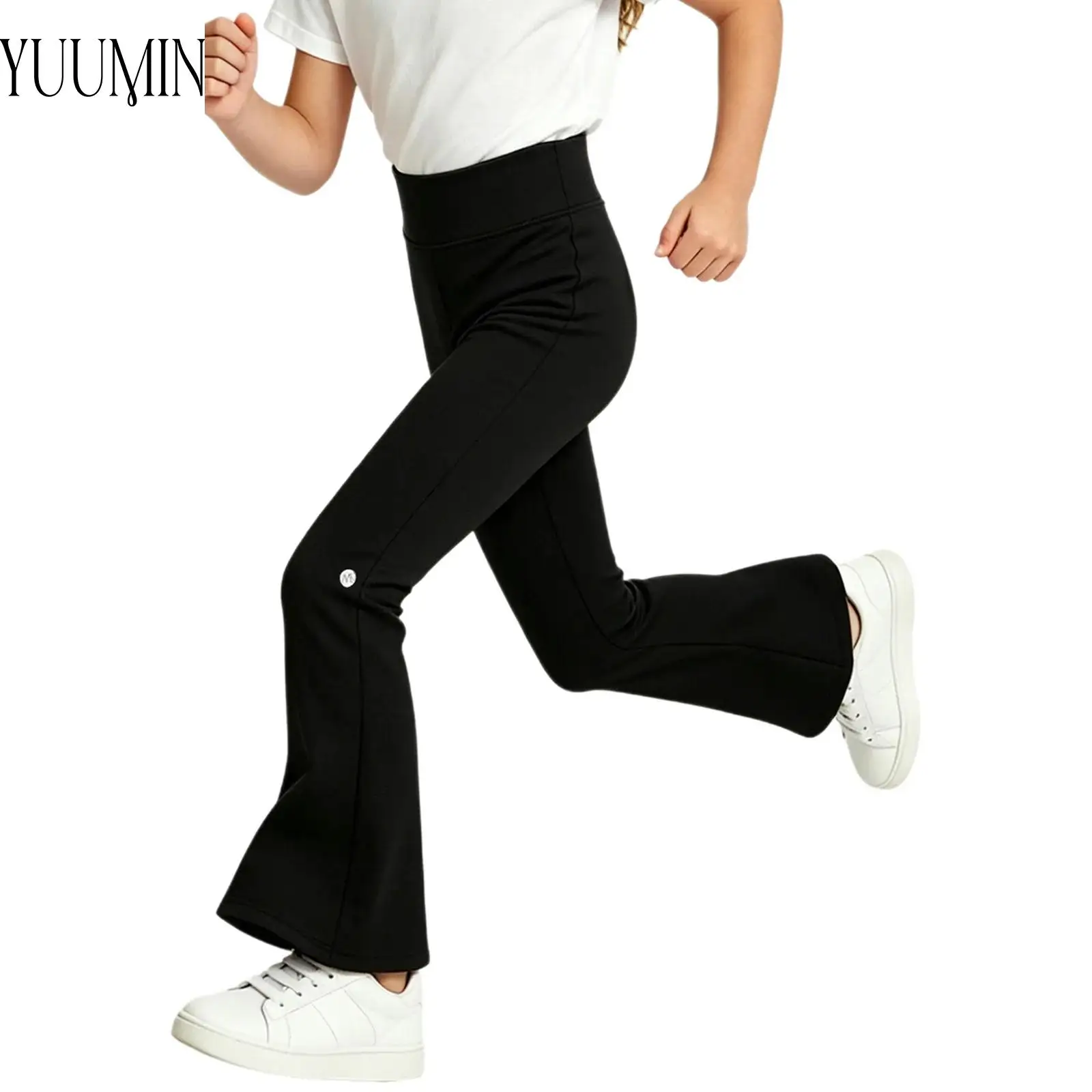 Girls Flared Yoga Pants Bell Bottom Trousers Moisture Wicking Quick Dry Soft Stretchy Comfortable for Pilates Gym Workout
Girls Flared Yoga Pants Bell Bottom Trousers Moisture Wicking Quick Dry Soft Stretchy Comfortable for Pilates Gym Workout