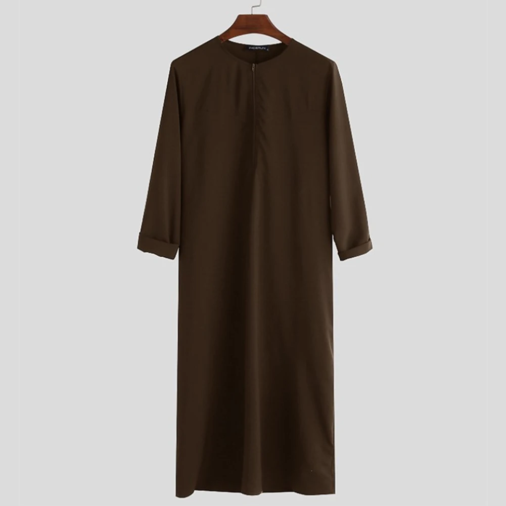 Male Long Shirt Muslim Personalized Solid Color Arab Thobe Comfortable Cotton Long Shirt Long Sleeve Brand New
Male Long Shirt Muslim Personalized Solid Color Arab Thobe Comfortable Cotton Long Shirt Long Sleeve Brand New