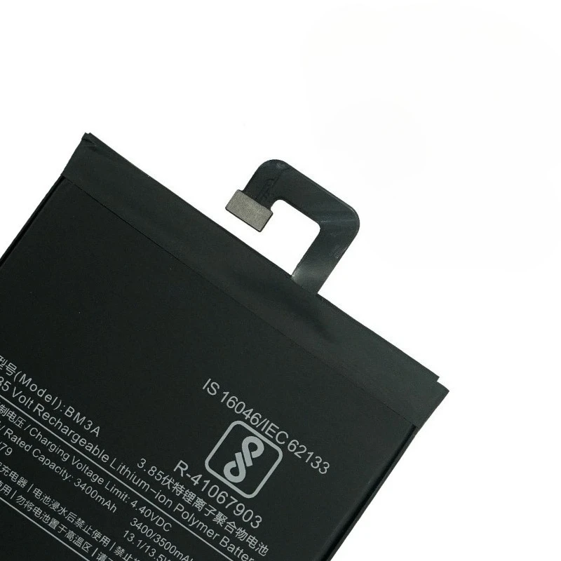 BM3A for Xiaomi Note 3 Phone Battery 0 Cycle High Quality High Capacity Battery Replacement Bateria Grade A Cell with Tools
BM3A for Xiaomi Note 3 Phone Battery 0 Cycle High Quality High Capacity Battery Replacement Bateria Grade A Cell with Tools