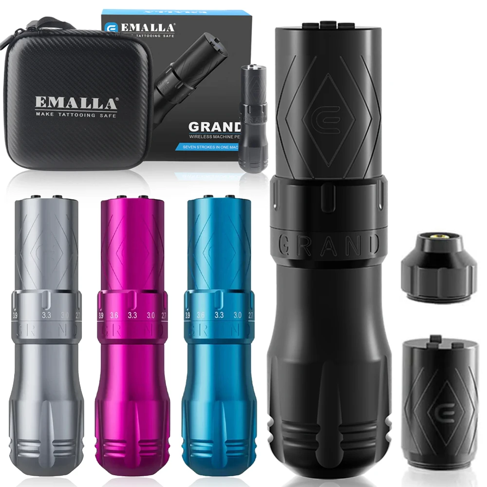 EMALLA Tattoo Machine Rotary Wireless Tattoo Pen EMALLA Brushless Motor 7 Strokes Tattoo Machine Permanent Makeup Tattoo Supply
EMALLA Tattoo Machine Rotary Wireless Tattoo Pen EMALLA Brushless Motor 7 Strokes Tattoo Machine Permanent Makeup Tattoo Supply