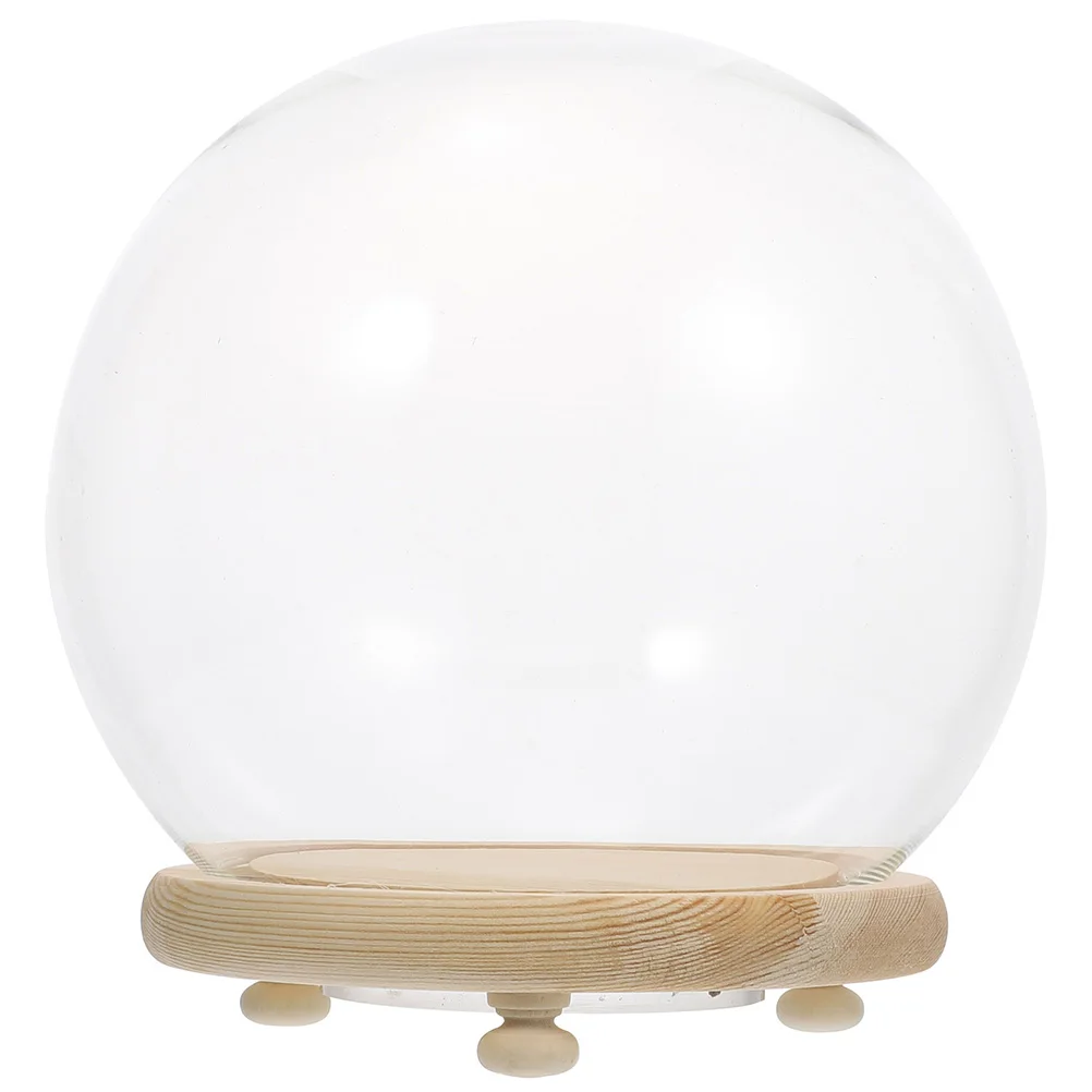 Glass Dome Display Case 10cm Clear Glass Cover Wood Base Decorative Centerpieces Home Adornment Dry Flower Container Micro
Glass Dome Display Case 10cm Clear Glass Cover Wood Base Decorative Centerpieces Home Adornment Dry Flower Container Micro