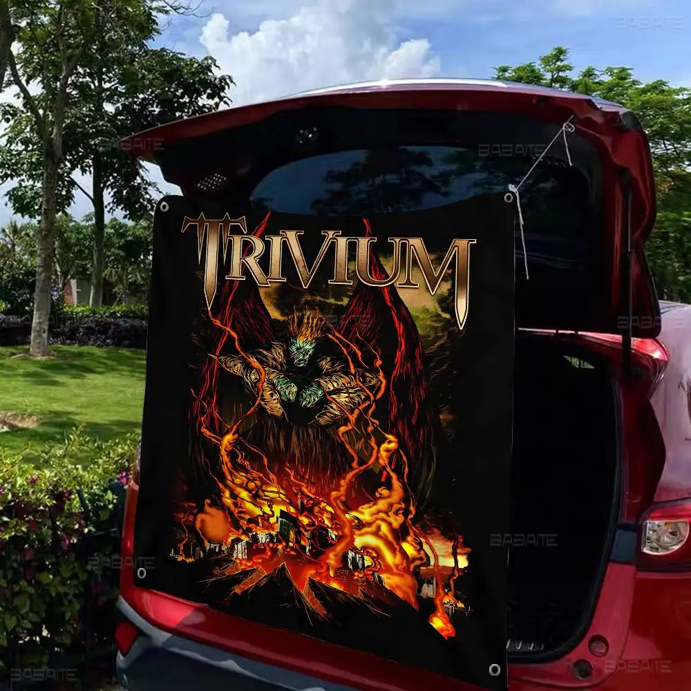 Heavy metal T-Trivium Band Large Size Flags Printing Patterns Interesting Birthday Party Decorations Banner
Heavy metal T-Trivium Band Large Size Flags Printing Patterns Interesting Birthday Party Decorations Banner
