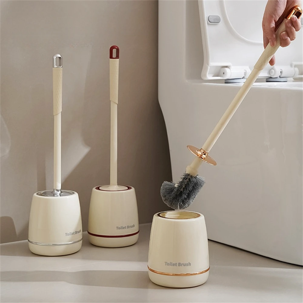 Creative Bathroom Toilet Brush with Holder Household Soft Brushes Cleaning Accessories Leak-Proof Base Quick Dry Cleaning Tools
Creative Bathroom Toilet Brush with Holder Household Soft Brushes Cleaning Accessories Leak-Proof Base Quick Dry Cleaning Tools