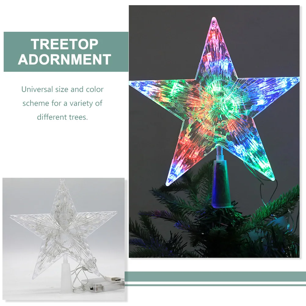 Decorative Christmas Tree Topper Star Modern Design for Holiday Season Home Christmas Decor Tree-Top Star Pentagram Xmas
Decorative Christmas Tree Topper Star Modern Design for Holiday Season Home Christmas Decor Tree-Top Star Pentagram Xmas