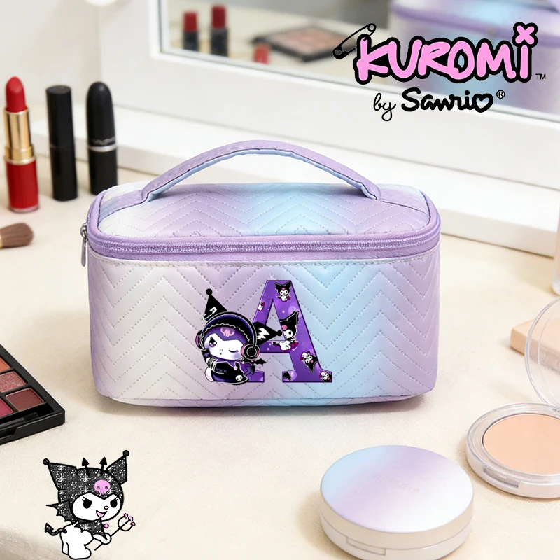 Sanrio Kuromi Women Makeup Pouch Kawaii Cosmetic Bag Cute Cosmetics Storage Bags Girl Travel Portable Toiletry Bag Gift Hot Sell
Sanrio Kuromi Women Makeup Pouch Kawaii Cosmetic Bag Cute Cosmetics Storage Bags Girl Travel Portable Toiletry Bag Gift Hot Sell