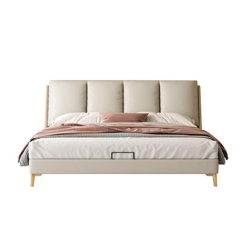 Modern light luxury leather bed simple master bedroom double bed 1.8 Italian minimalist small apartment soft bag wedding bed
Modern light luxury leather bed simple master bedroom double bed 1.8 Italian minimalist small apartment soft bag wedding bed