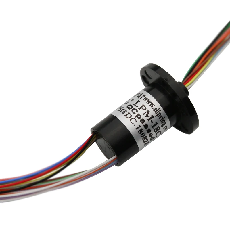 JINPAT LPM-18C Miniature 18-Circuit Compact Integrated Ethernet Slip Ring Precious Metal Contacts 250mm Lead Length for Medical
JINPAT LPM-18C Miniature 18-Circuit Compact Integrated Ethernet Slip Ring Precious Metal Contacts 250mm Lead Length for Medical