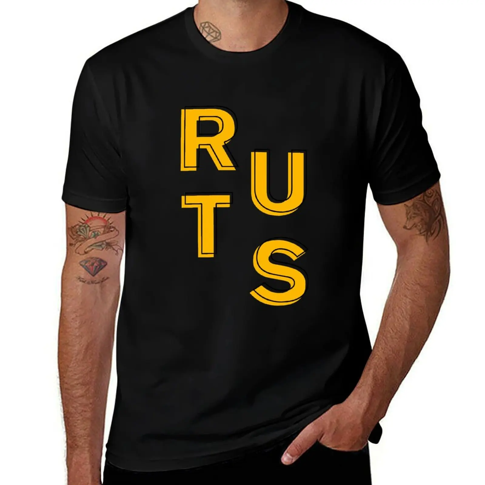 The Ruts T-Shirt Casual Simple Design Short Sleeve Shirt
The Ruts T-Shirt Casual Simple Design Short Sleeve Shirt